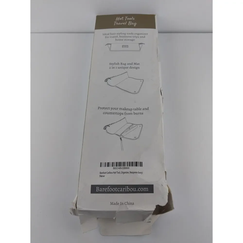 Hair Tools Travel Bag and Heat Resistant Mat (Damaged Box)